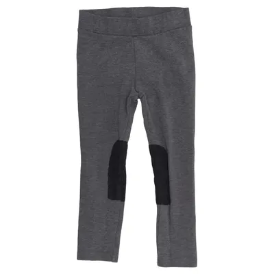 Pantalon d'équitation (Gris, Noir) de H&M Coton, Élasthane, Polyester