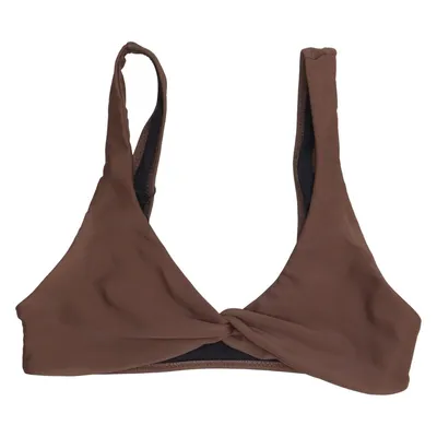 Bikinioberteil (Braun) von Miss Selfridge Elasthan, Polyamid, Polyester
