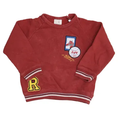 Sweatshirt (Rouge) de Zara BabyBoy Coton, Polyester