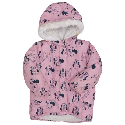 Vinterjacka (Rosa, Svart) från Disney Baby Polyester