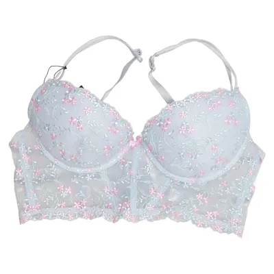 Bustier (Blauw, Roze, Groen) van Censored Polyamide, Polyester