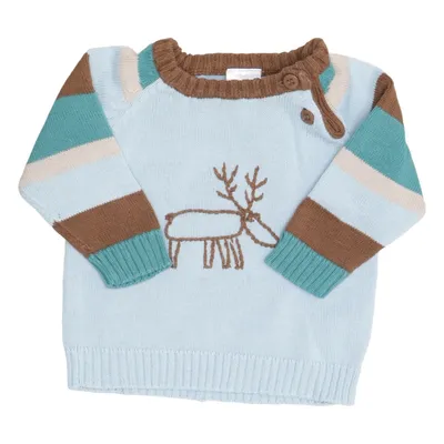 Pull de Noël (Bleu, Marron, Beige) de Friends Coton