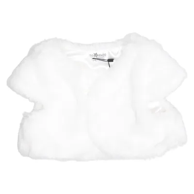Fur vest (White) from So Cute