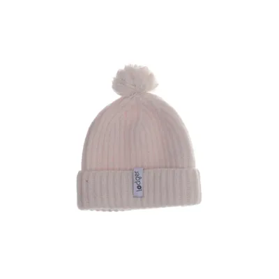 Pompon muts (Wit) van Lodger Merinowol