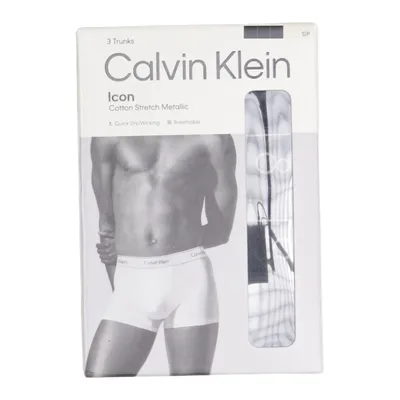 Unterhose (Icon Cotton Stretch Metallic) von Calvin Klein Baumwolle, Elasthan