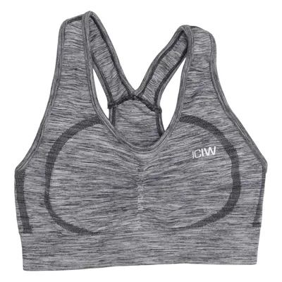 Sports bra (Gray) from ICIW Elastane, Polyamide, Polyester