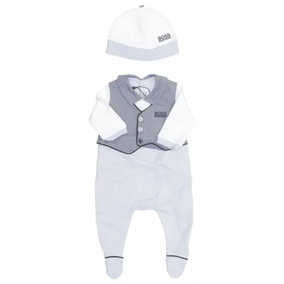 Set (Blue, White) from Hugo Boss Cotton, Elastane