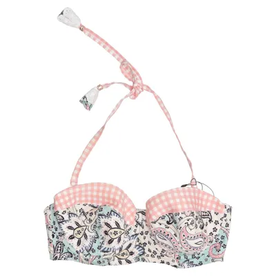 Bikini top (Pink, Blue, Multicolored) from Britney Spears Elastane, Polyamide