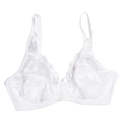 Soutien-gorge (Blanc) de Viania Élasthane, Polyamide