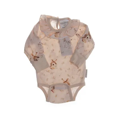 Body (Beige) from Geggamoja Bamboo, Elastane, Organic cotton