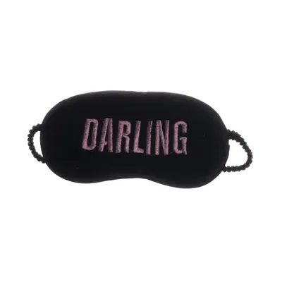 Slaapmasker (Zwart, Roze) van Hunkemöller