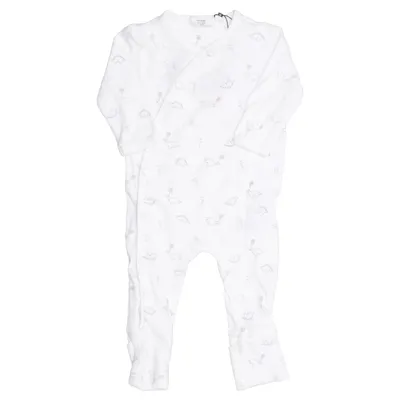 Rompers (White, Multicolored) from Feetje Elastane, Organic cotton