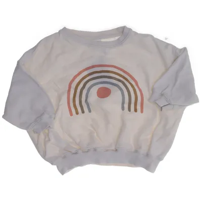 Collegetröja (Vit, Flerfärgad) från Kauf Dich Glücklich