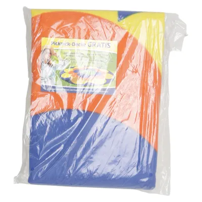 Picknickfilt (Blå, Orange, Gul)