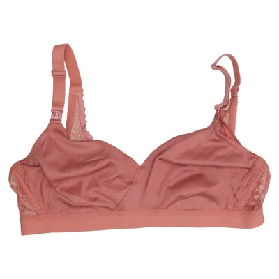 Nursing bra (Pink) from Cache Coeur Elastane, Polyamide