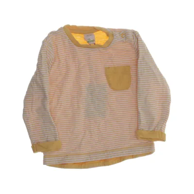 Långärmad t-shirt (Gul, Vit) från Alana Bomull