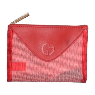 Toilet bag (Red) from Giorgio Armani Beauty Polyester, Polyurethane