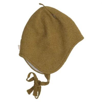 Hat (Green) from Disana Cotton, Wool