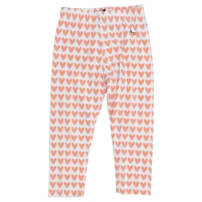 Leggings (Wit, Oranje) van Bobo Choses Organisch katoen