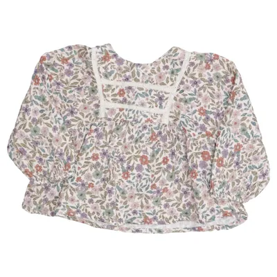 Haut (Beige, Multicolore) de Zara Coton