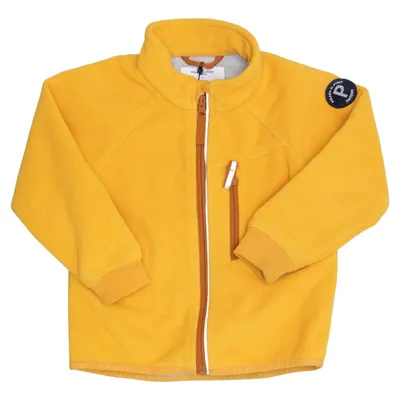 Fleece jacket (Yellow) from Polarn O. Pyret Recycled polyester