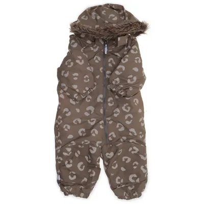 Overall (Bruin) van H&M Katoen, Polyester