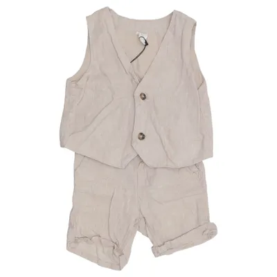 Set (Beige) from H&M Cotton, Linen