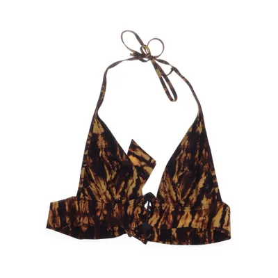 Bikini top (Bruin, Geel) van Etam Elastaan, Polyamide