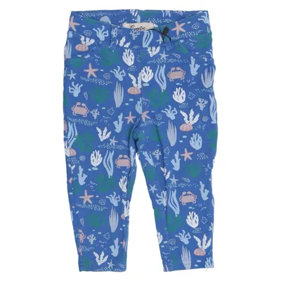 Leggings (Blue, Multicolored) from Sweetie Cotton, Elastane