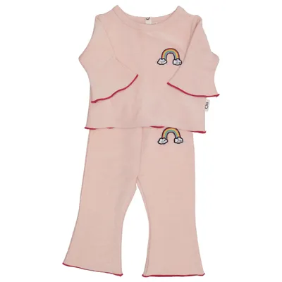 Ensemble (Beige) de OiOi Fibre métallique, Polyester, Viscose