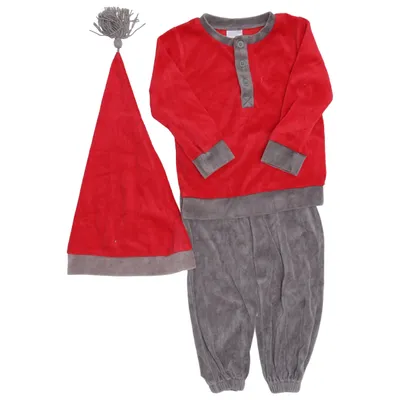 Julkläder (Röd, Grå) från KappAhl Bomull, Polyester
