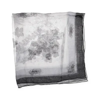 Scarf (Svart, Vit) från Petite Fleur Silke