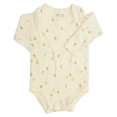 Body (Gul, Flerfarvet) fra Lindex Baby Bomuld, Elastan