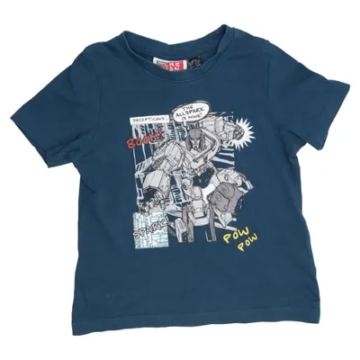 T-shirt (Blauw) van Transformers Katoen