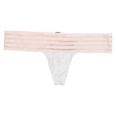String (Roze, Grijs) van Pink Victoria's Secret Katoen, Elastaan, Polyamide