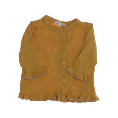 Cardigan (Gul) fra Name It Økologisk bomuld