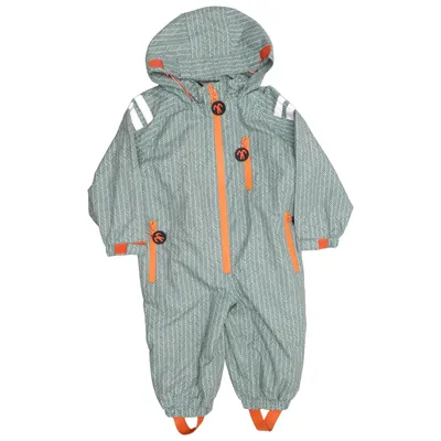 Combinaison blouse (Vert, Orange) de Ducksday Polyester