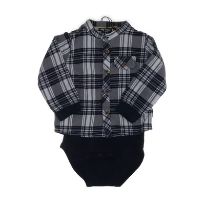 Body (Blå, Vit, Grå) från Me Too Bomull, Elastan