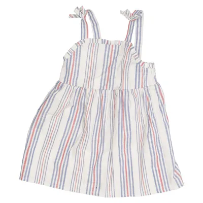 Jurk (Wit, Blauw, Rood) van Cat & Jack Katoen, Gerecycled polyester