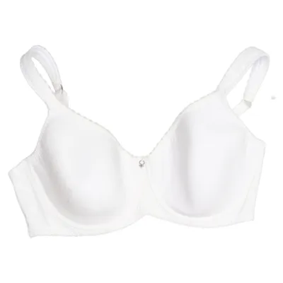 Bra (White) from Swegmark Elastane, Polyamide