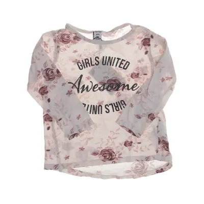 Långärmad t-shirt (Vit, Flerfärgad) från Dopo Dopo Bomull