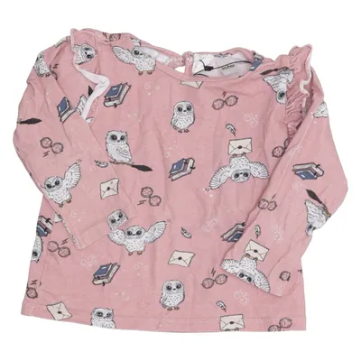 Långärmad t-shirt (Rosa, Flerfärgad) från Harry Potter x H&M Bomull, Elastan