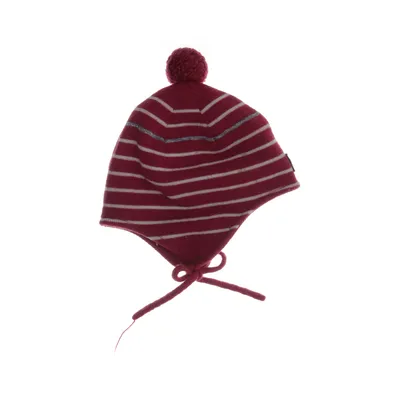 Toppluva (Röd, Vit) från Polarn O. Pyret Merinoull, Återvunnen polyester