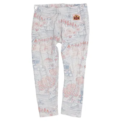 Leggings (Grijs, Meerkleurig) van Moderska Huset Katoen