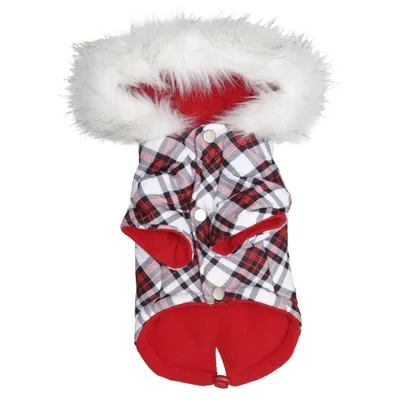 Dog coat (Red, White, Black) from Urban Pup