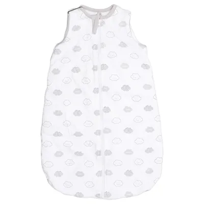 Swaddle sack (White, Gray) from Baby Club Cotton