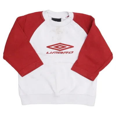 Sweatshirt (Blanc, Rouge) de Umbro Coton, Polyester