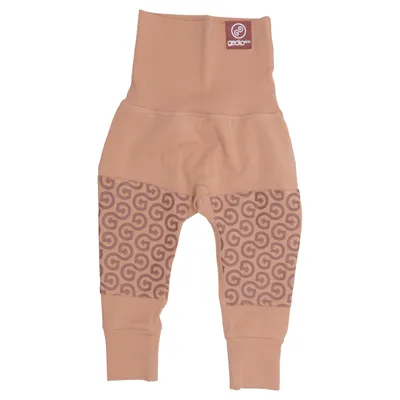 Leggings (Brun) fra Gecko Elastan, Økologisk bomuld
