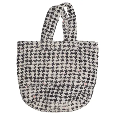 Handtasche (Schwarz, Weiß) von Épice Wolle