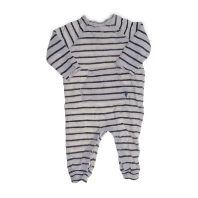 Barboteuse (Blanc, Bleu) de Baby by Lindex Coton